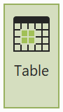 Button: Table, active