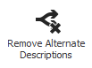button: Remove Alternate Descriptions