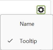 'axesWord - form fields' task pane: Settings menu