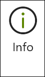 Schaltfläche 'Info'