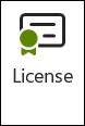 Button 'License'