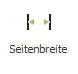 Schaltfläche: Seitenbreite