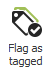 Button: Flag as tagged