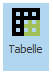 Schaltfläche: Tabelle, im Aktivmodus
