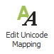 button: Edit Unicode Mapping