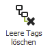 Schaltfläche: Leere Tags löschen