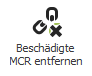 Schaltfläche: Beschädigte MCR entfernen