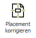Schaltfläche: Placement korrigieren